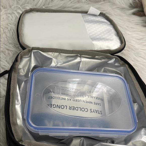 Kobalt Black/Blue 333-Cu in Insulated Lunch Box - Picture 3 of 6